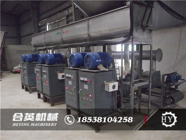 新型木炭机产出的机制炭在市场需求上颇受重视